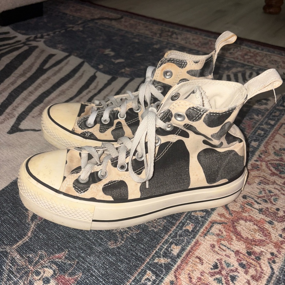 High top platform converse